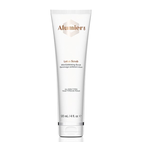 Aluminier MD Lotus Scrub, 4 oz. tube.
