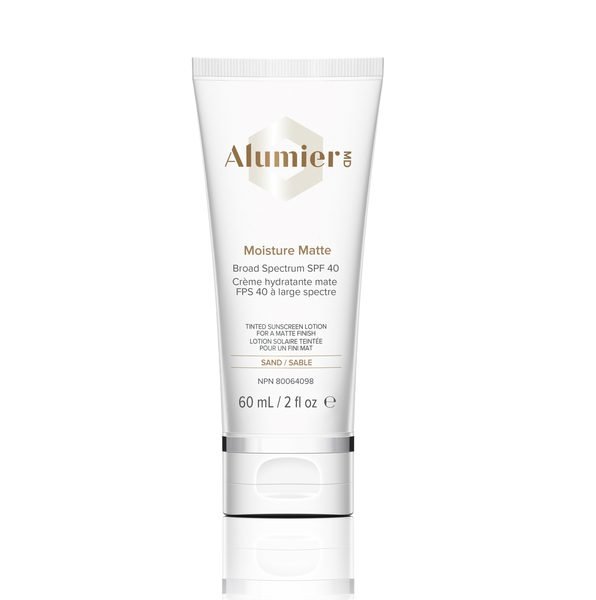 Alumier MD Moisture Matte SPF 40 Sunscreen Lotion.