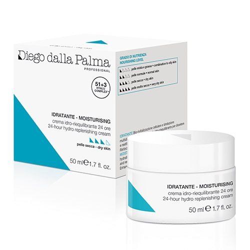 Diego dalla Palma 24-hour hydrating cream for dry skin.