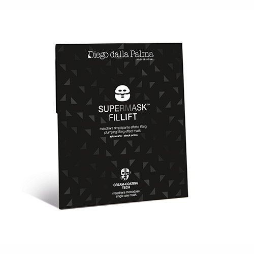 Black and white face mask packaging.