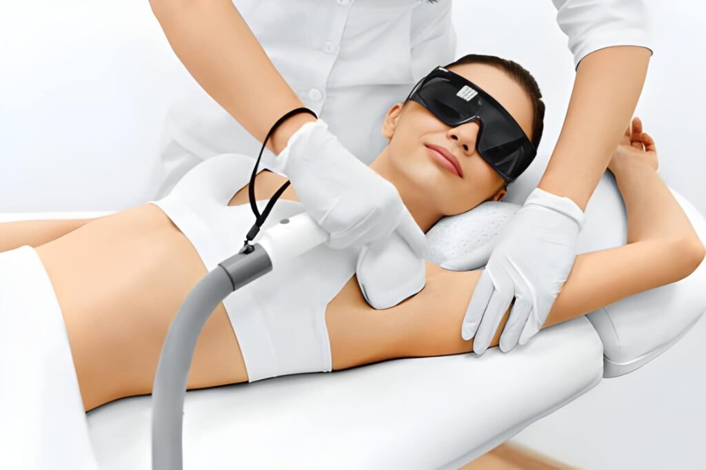 smooth skin with Laser Hair Removal